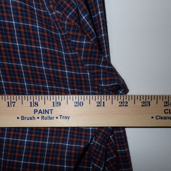 Billy Reid Standard Cut Plaid Button Up Shirt Size M - Picture 7 of 9